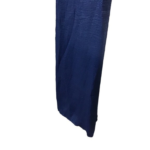 Spaghetti Strung Summer Flowy Boho Relaxed Fit Bobeau Maxi Dress Blue Size XS - Picture 4 of 12